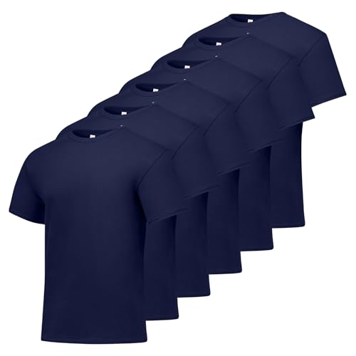 Hanes Men's Comfortsoft T-Shirt (Pack Of 6)