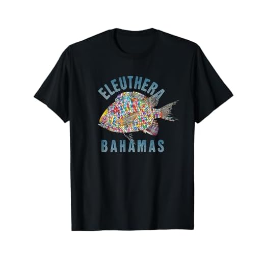 Eleuthera, Bahamas Beach Design / Souvenir Illustration T-Shirt