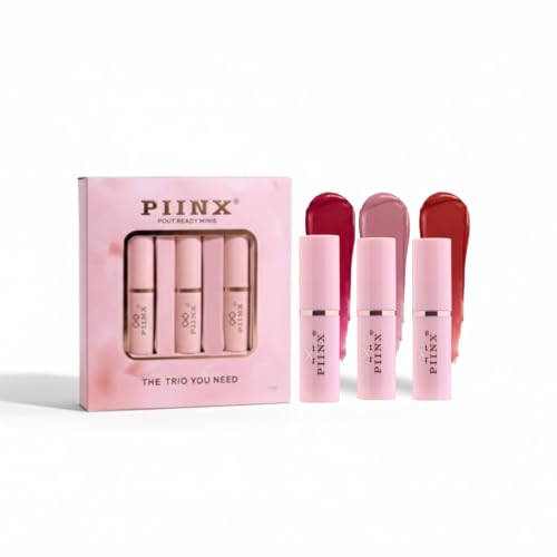 Image of Mini Lipstick Combo Pack Of 3 I Long Lasting 2 Matte & 1 Shiny Liquid Lipsticks | Travel Friendly Lip Stick Gift Pack | One Swipe Pigmentation | Multicolor Lipsticks I Transfer Proof I Highly Pigmented I Smudge Proof Lipstick | (MOCHA MUSE, Set of 3)