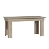 ADGO Madras Eettafel, 160 x 80 x 75 cm, rechthoekige tafel met 4 poten, voor het gezin, eetkamertafel, familietafel…