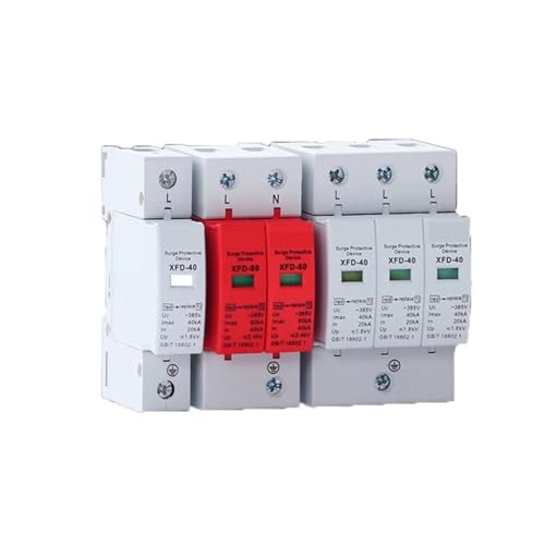 Protector contra sobretensiones para evitar averías por picos de tensión en sistemas de 380V 4