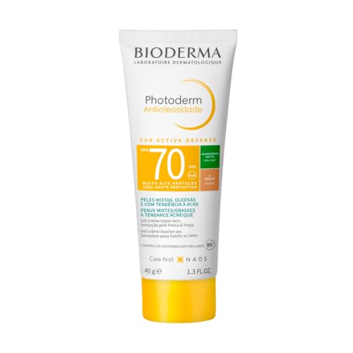 BIODERMA Protetor Solar Facial Photoderm Antioleosidade FPS70 Cor 3 Médio