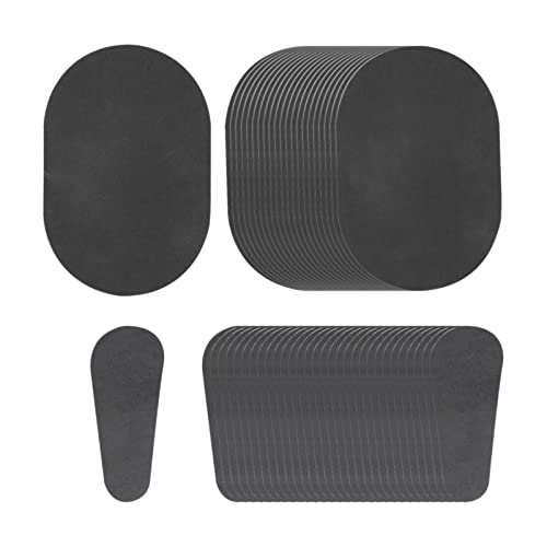 Homyl Exfoliante Disco depilatorio (40x Pequeña + 40x Grande) para depilación suave del cuerpo