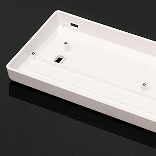 Cadre de clavier mécanique blanc pour bureau épuré
