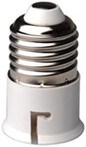 E-Simpo®15-Pack E27 to B22 Adapter, E27 to B22 Lamp Base Converter, Z1031