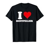 maillot montpellier rugby 2019 I Love Montpellier / une idée cadeau pour homme, femme, enfant, fille ou garçon Montpelliérain ou Montpelliéraine qui aime sa ville d'origine