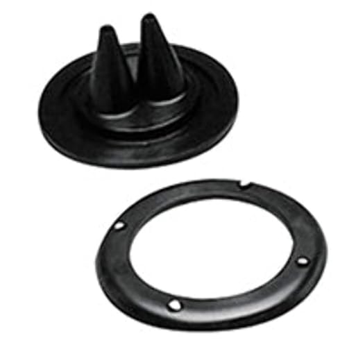 Nuova Rade Soufflet pour Cable ø Hors Tout 115mm, ø d'encastrement 105mm,Hauteur 52mm Couleur Noire.