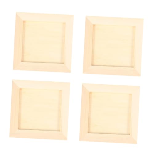 Angoily 4pcs Picture Frame Photo Frame Kids Art Display Frame Drawing Changeable Artwork Frames Kids Art Frames for Kids Art Baby Kids Art Frame Kids Artwork Display Frame Khaki