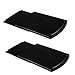Kitchen Caddy Sliding Coffee Tray Mat, 12'' Under Cabinet Appliance Coffee Maker Toaster Countertop Storage Moving Slider with Smooth Rolling Wheels  (2 Pack)