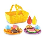Learning Resources New Sprouts Picnic Set, Pretend, Imaginative Play, Ages 18 Mos+