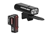 LEZYNE Micro Pro 800XL & Strip Drive Bicycle Light Pair, Head 800 Lumens, Rear 150 Lumens, USB...