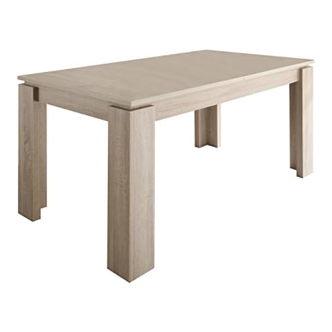 Mesa de comedor extensible trendteam smart living Canyon Shabby Chic Retro Color Cover