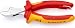 Produktbild KNIPEX X-Cut Kompakt-Seitenschneider in Blister verchromt isoliert mit Mehrkomponenten-Hüllen, VDE-geprüft; mit integrierter, 73 06 160 T BK
