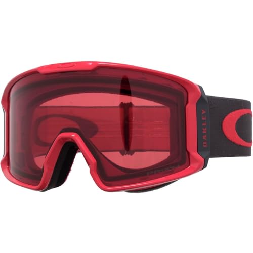 Image of Oakley Line Miner Snow Goggle, Red Forged Iron, Large