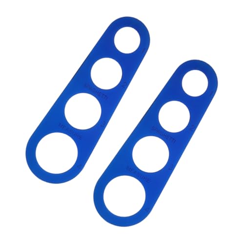 GALPADA 2 pièces Doseur à Spaghetti Acier Inoxydable Guide de Mesure Portions Pâtes pour Cuisine Ustensile de Cuisine Inox Essentiel pour Contrôle Portions Spaghetti