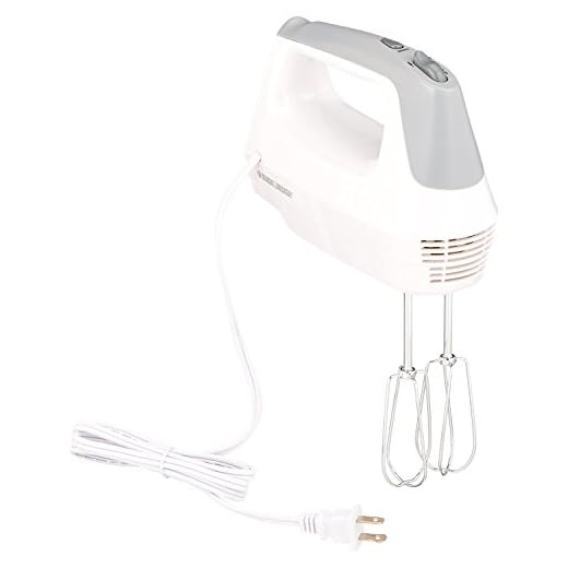 BLACK+DECKER Lightweight Hand Mixer, White, MX1500W