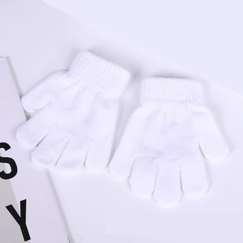 Image of FOMANN Kids Magic Gloves 12 Pair Children Bulk Gloves Boys Girls Warm Soft Gloves(6 to 13 years old)