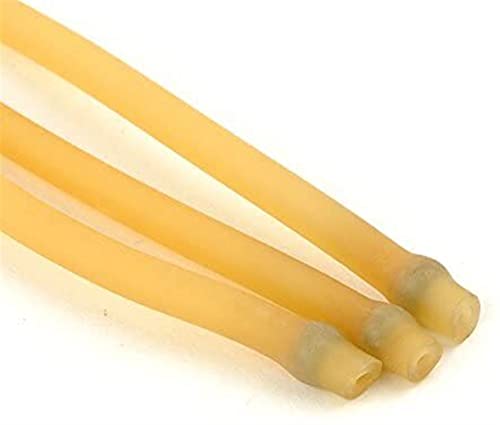 Faixa de borracha para estilingue, 10 peças de 6 tiras de estilingue de alta elasticidade para catap