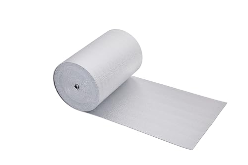 INSULATION MARKETPLACE SmartSHIELD -3mm 16inx50Ft ReflectiveINSULATION roll, Foam Core Radiant Barrier, ThermalINSULATION Shield - Engineered Foil - Thumbnail 4