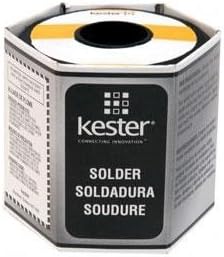 Kester 24-6337-9703 285 Alambre con núcleo de colofonia activado levemente Sn63Pb37 66