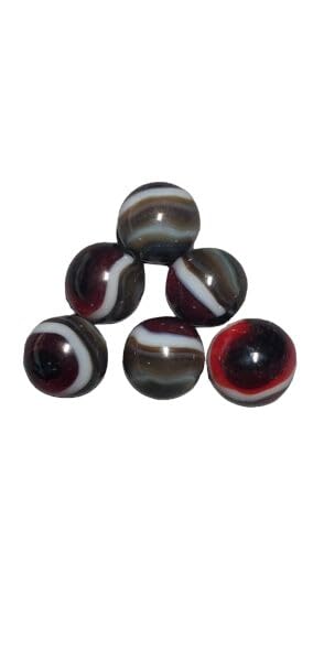 Generic 6 HTF 5/8'' HTF Hand Selected Classic Marbles 7.99 LOT 41F