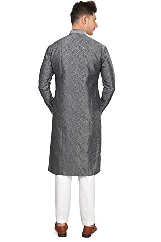 SK111 Men's Kurta Pajama Set Indian Traditional Party Wear Outfit4