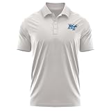 Middle Tennessee State Men's Polo Left Chest Logo, Athletic Heather, S
