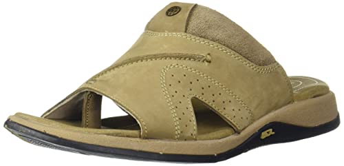 Image of Woodland Men's Leather Slippers