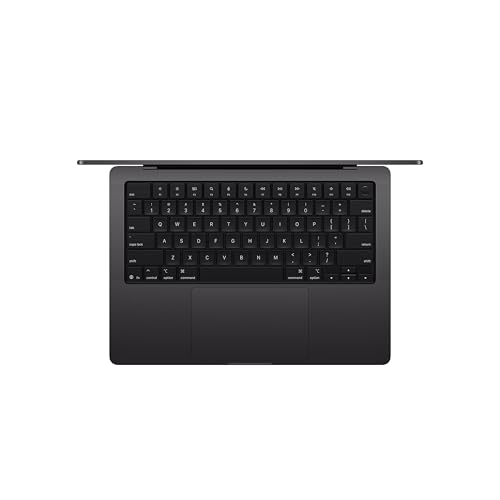 Image of Apple 2026 MacBook Pro Laptop with Apple M5 chip with 10-core CPU and 10-core GPU: Built for AI, 14.2-inch Display, 32GB Unified Memory, 1TB SSD, Wi-Fi 7; Space Black with AppleCare+ (3 years)