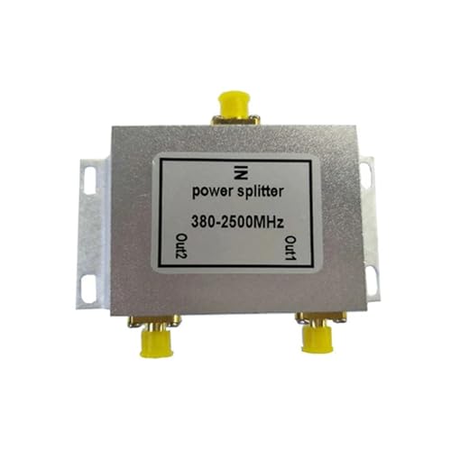 2 Way SMA Power Splitter, 380mhz~2500MHz, SMA Female Power Divider, Signal Cable Splitter Female Divider