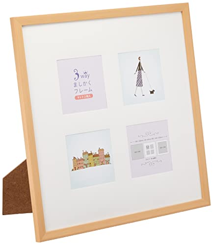 角　浩、パリの屋根、希少な額装用画集より、新品高級額、額装付、状態良好 3WAYましかくフレーム | 額縁の万丈