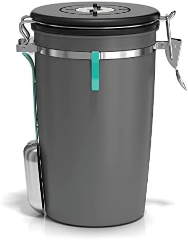 Boîte à Café Hermétique Coffee Gator - Conservation Café Frais Acier