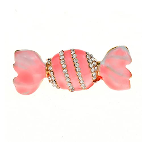 Broches de bonbons en strass comme cadeau idéal et bijoux scintillants enfants