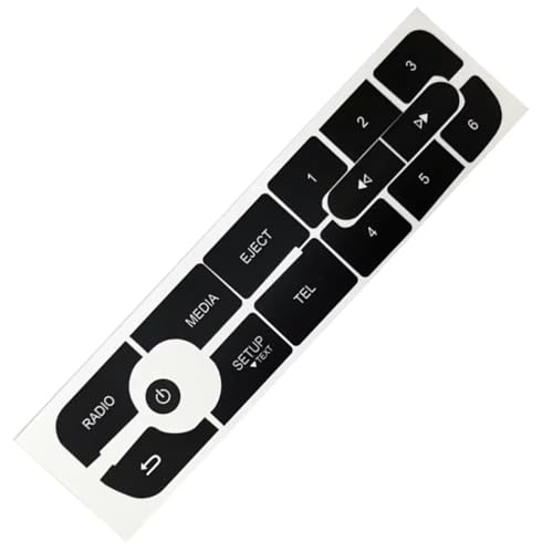Rénovation boutons audio Megane Scenic Master stickers haute qualité - 6