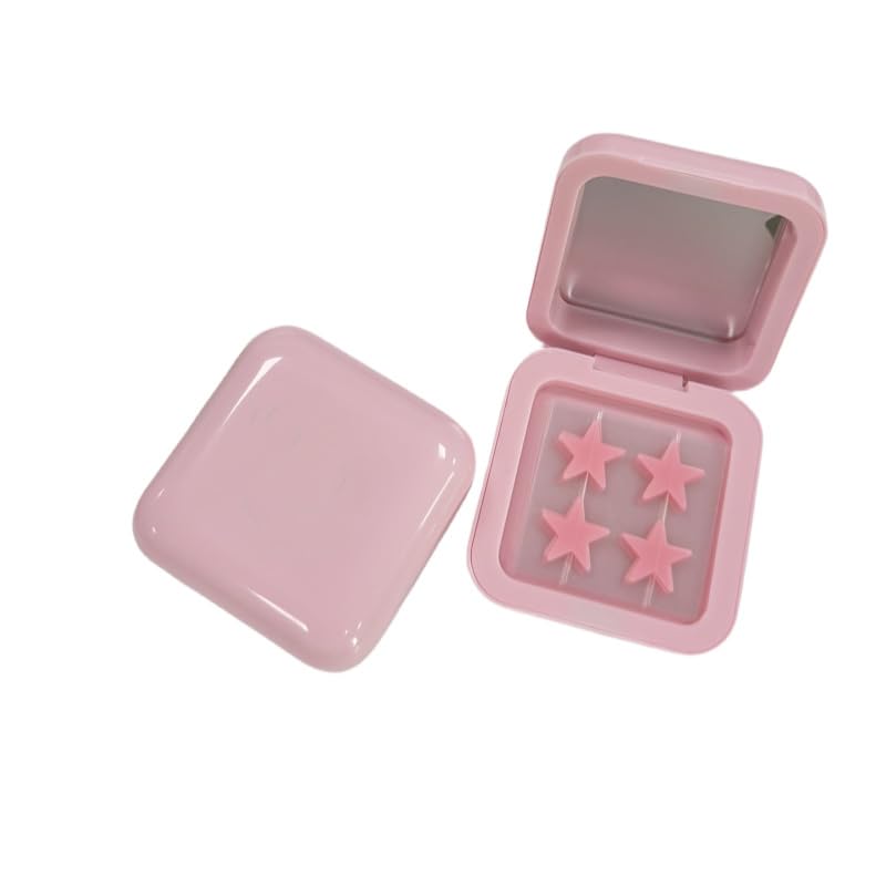 Pink Star Patches, DWUENT 32 Pcs Star-Shaped Hydrocolloid Pimple Patches in Pink Box