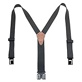 1 1/2 In. Original Perry Suspenders, Regular, Grey