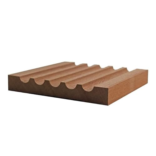 Fluted Casing Ewca49, 3/4" X 5-1/8", Red Oak, 95" #TOP6