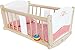 Hape Babydoll Wooden Rock-a-Bye Cradle with Accessories