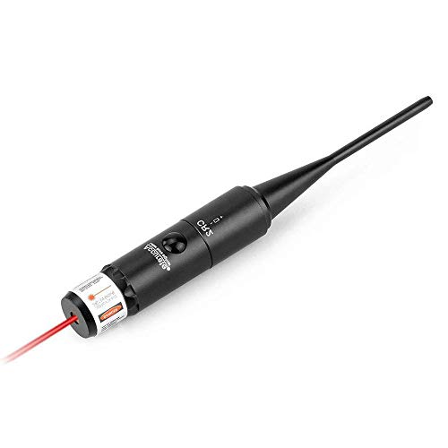 ADAFAZ Red Bore Sight Kit Boresighters for .177 to .50 Caliber Pistols Rifles Red Dot for Hunting (Updated Version)