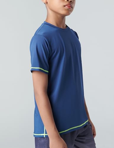 Image of 5 Pack Youth Boys Athletic Dry Fit T Shirts