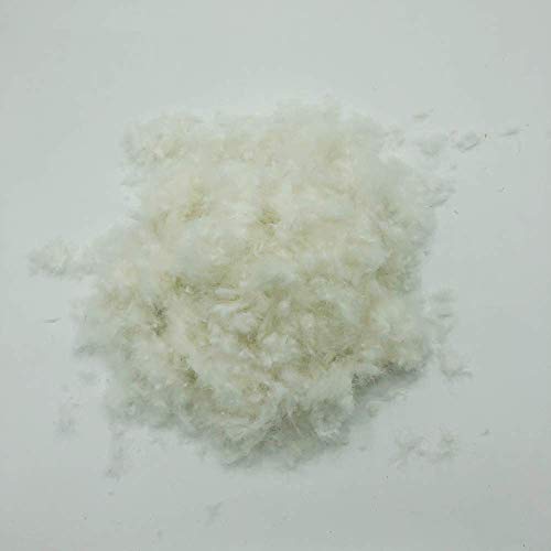 Ivie Bulk 85/15 White Goose Down 200 Grams Filling Stuff Bedding Pillow Stuffing,Comforters,Jackets and More