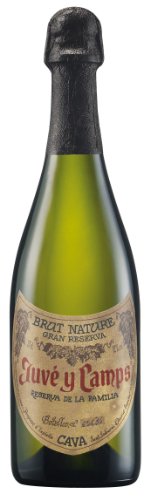 Juvé & Camps | Cava Gran Reserva Familia Brut Nature | Pack de 3 botellas de 75 cl | Pack Ideal para Regalar Cava | Macabeu, Xarel·lo, Parellada