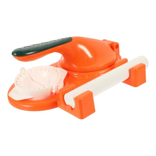 PRETYZOOM Manual Dumpling Skin Press Machine Dumpling Wrapping Tool Easy Clean Multifunctional for Tortilla Pasta Random Color