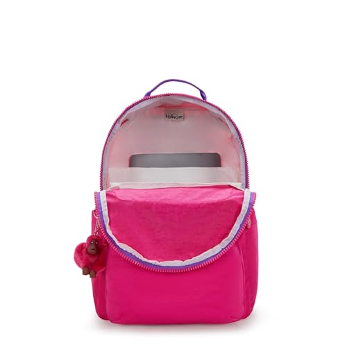 Image of Kipling Women's Seoul 15 inch Laptop Backpack, Durable, Roomy with Padded Shoulder Straps, Built-In Protective Sleeve