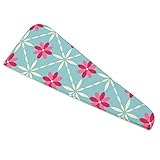 Material: Torre de pelo reutilizable hecha de forro polar coral muy suave que no daña tu cabello al limpiar el cabello largo, liso, rizado, corto, teñido, suave al tacto y sin pelusas. El patrón en la capa exterior adopta un diseño único de bricolaje, adecuado para todas las edades. Lavable a máquina.