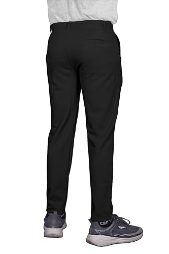Image of HARSHAD KUMAR & CO Men's Flexible Formal Trousers, Dress Pants