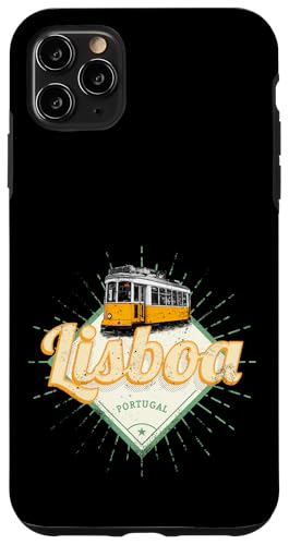 Lissabon Portugal mit Retro Tram Vintage Urlaub Souvenir Hülle für iPhone 11 Pro Max