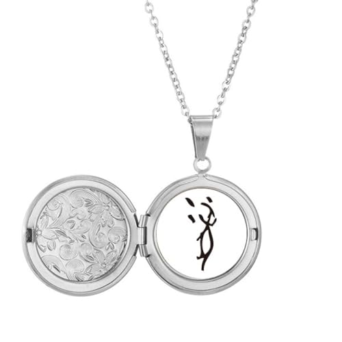 Collier pendentif rat et zodiaque chinois en argent massif pour homme bijou astrologique