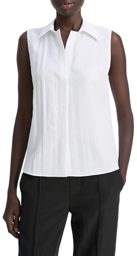 Vince Slvls Buttondown Classique chemisier femme fluide pour tenue de bureau