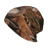 【Tejido Premium】 Este gorro está hecho de 94% poliéster y 6% spandex. Su diseño de doble capa es ligero y absorbe el sudor.